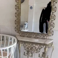 فروش آینه کنسول برنجی