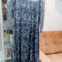 لباس مجلسی  قط130دورکمر 110آستین 60ا