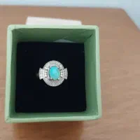 انگشتر نقره فیروزه نو