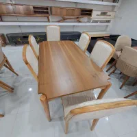 سرویس غذاخوری ۶ نفره ی جواهر|میز و صندلی غذاخوری|مهاباد (آذربایجان غربی), |دیوار