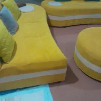 مبل سالم ۷نفره ونهارخوری ۶نفره باهم فروشی هست|مبلمان خانگی و میز عسلی|بندرعباس, |دیوار