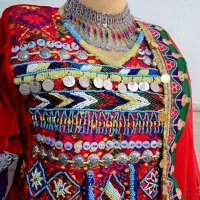 لباس سنتی  مخمل  زیبا|لباس|ساوه, |دیوار