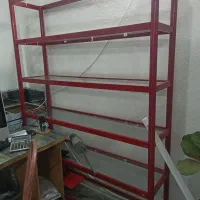 ویترین فلزی شش طبقه و چهارطبقه 2 متری