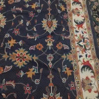 گلیم فرش سرمه ای