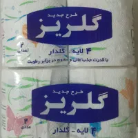 دستمال کاغذی توالت دوقلو طرح دار