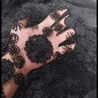 پارچه مشکی زیبا