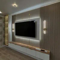 تی وی وال /میز تلویزیون /ترمو /ماربل شیت