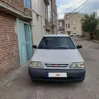 پراید ۹۰ بدون جوش شاسی سالم دوررنگ