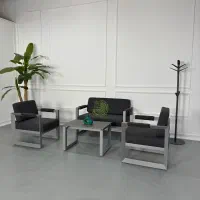 مبل اداری پایه فلزی، جلومبلی