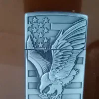 فندک و جا سیگاری فلزی کلاسیک.کاملا نو