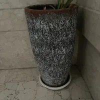 گلدان بزرگ سیمانی