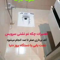 تعویض سنگ توالت+رفع نم+تعویض سیفون تعمیرات بنایی