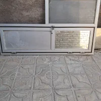 پنجره و دو در الومینیوم در حمام و در سرویس|مصالح و تجهیزات ساختمان|تربت جام, شهرک معلم|دیوار