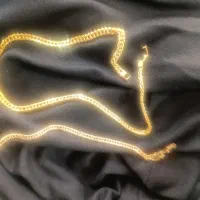 ست زنجیر و دستبند گارنیر ژاپنی طرح ایرانی طلا