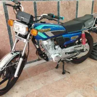 موتور سیکلت 150 زمرد کویر در حد خشک
