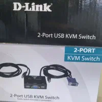 سوئیچ kvm دیلینک دوپورت