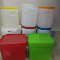 سطل وظروف پلاستیکی
