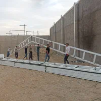 پرلین پوشش ساخت خرپا وپوشش