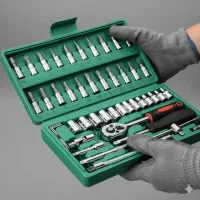 همه ابزارای لازم تو یه جعبه/مجموعه ۴۵پارچ جعبه بکس|ابزارآلات|اهر, |دیوار