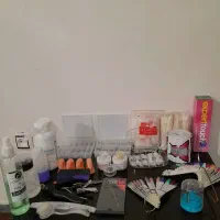 فروش کامل لوازم کاشت ناخن|آرایشی، بهداشتی، درمانی|سنندج, |دیوار