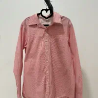 شومیز راه راه صورتی