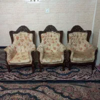 مبل ۹نفره استیل چوب راش