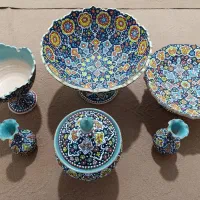 ظروف مینا کاری