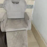 صندلی مبلی جک دار فایبر مخملی