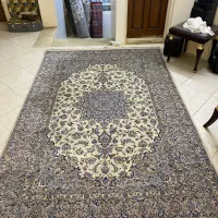 یک جفت  فرش دستباف یزدی ۶متری و یه پافرشی