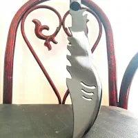 چاقو بامبو زن شکاری