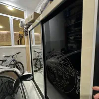 کمد لباس ام دی اف ریلی و میز آرایش ام دی اف