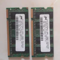 ۲ عدد رم لپ تاب ۲گیگ ddr2