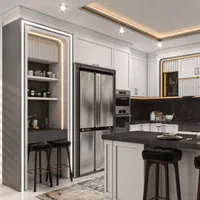 کابینت نئوکلاسیک - اجرای تخصصی|مصالح و تجهیزات ساختمان|پرند, |دیوار