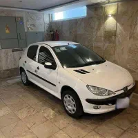 ۲۰۶ مدل ۱۴۰۱ سفید تیپ۲ کم کارکرد