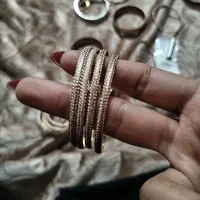النگو طلاروس با5سال ضمانت رنگ|جواهرات|مشهد, طلاب|دیوار