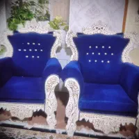 مبل سلطنتی هفت نفره در حد نو