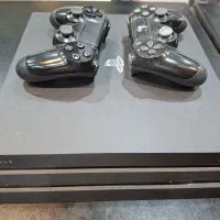 ps4 pro دو دسته ۱ ترا|کنسول، بازی ویدئویی و آنلاین|اهواز, نادری|دیوار