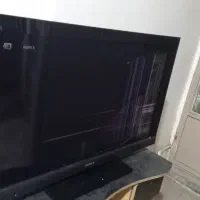 تلویزیون ال سی دی سونی نمایشگر ضربه خورده