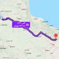 مسافرمراغه تهران باسواری۲۰۶