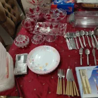 حراج ظروف یلدا سوفله تابه مرغ خوری مبل راحتی