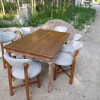 ناهارخوری مینیمال با اقساط 3ماه|میز و صندلی غذاخوری|رشت, گلسار|دیوار