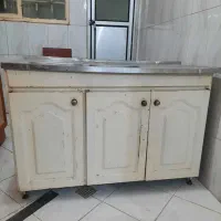 کابینت فلزی با سینک