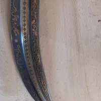خنجر طلا کوب|کلکسیون اشیاء عتیقه|زنجان, |دیوار