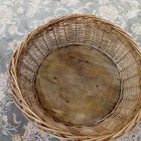 سبد حصیری|صنایع دستی و سایر لوازم تزئینی|قم, قلعه کامکار|دیوار