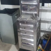 آبسرد کن صنعتی تک شیر تمیز با موتور پاناسونیک