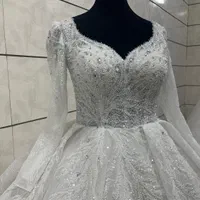 لباس عروس دانتل عروسکی