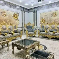 فروش مبل سلطنتی راحتی اقساطی ارسال رایگان|مبلمان خانگی و میز عسلی|اصفهان, نقش جهان|دیوار