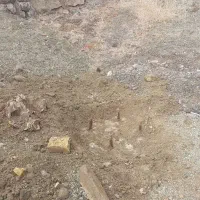زمین چهاردیواری شده شناژبندی شده آماده ساخت