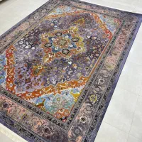 فرش فانوس فرشی بدون تغییر رنگ/کد رنگ ۳۳۲۲|فرش|شیراز, لاله|دیوار