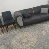 مبل هفت نفره ومیزنهارخوری شش نفره|مبلمان خانگی و میز عسلی|رشت, نخودچر|دیوار